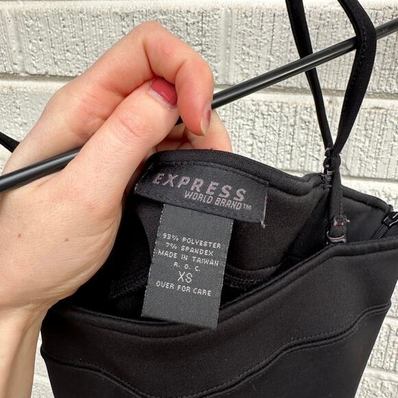 Express World Vintage Y2K Embroidered Floral Cami Tank - Picture 4 of 4